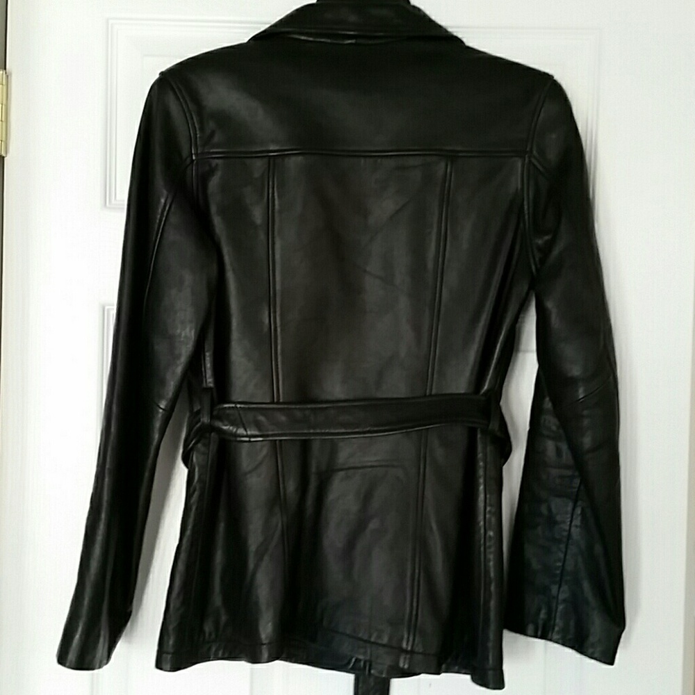 Express Womens Leather Jacket - image 5